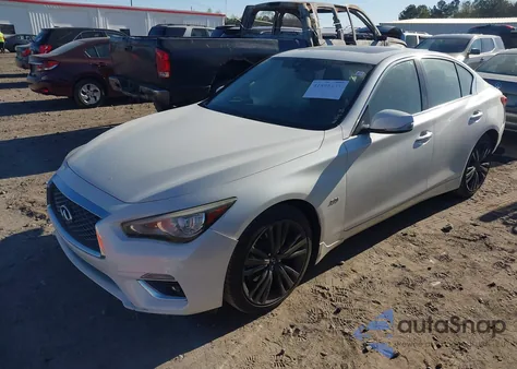 2018 Infiniti Q50 3.0T Luxe из США, поврежденный, VIN JN1EV7AP1JM361956